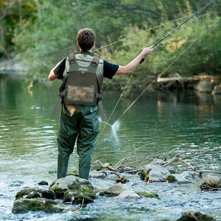 PELLOR Angel Westen, Herren Outdoor Freizeit Atmungsaktiv Weste Freizeitweste mit Vielen Taschen für