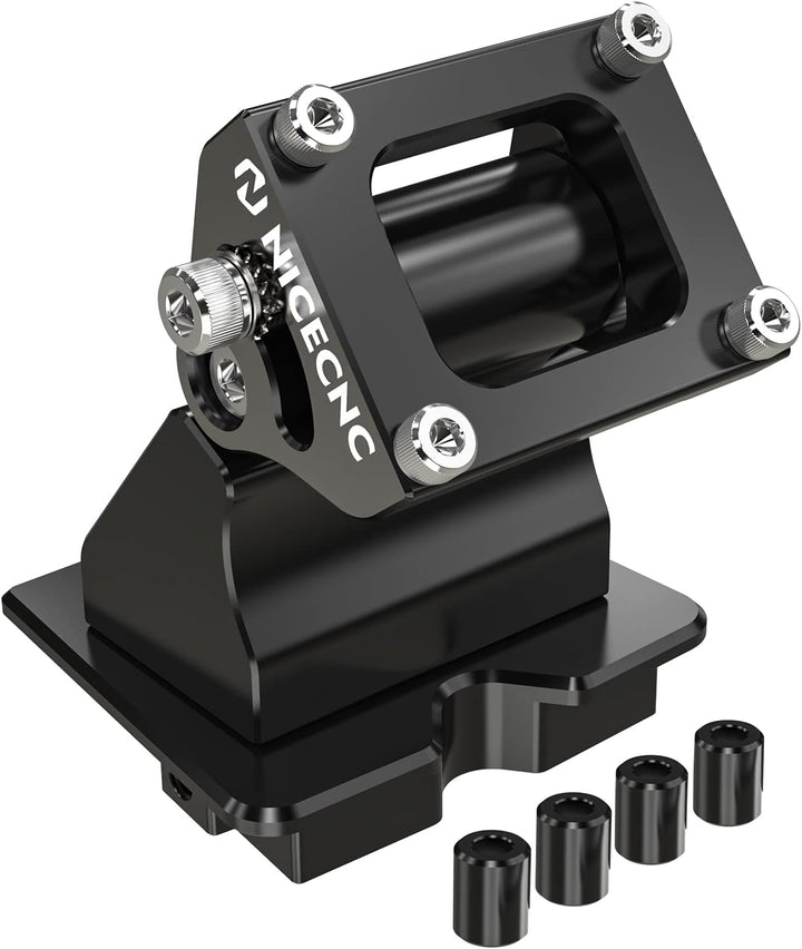 NICECNC Schwarz GPS Mount Einstellbarer GPS Mount Halter Ständer Compatible with Husqvarna Norden 90