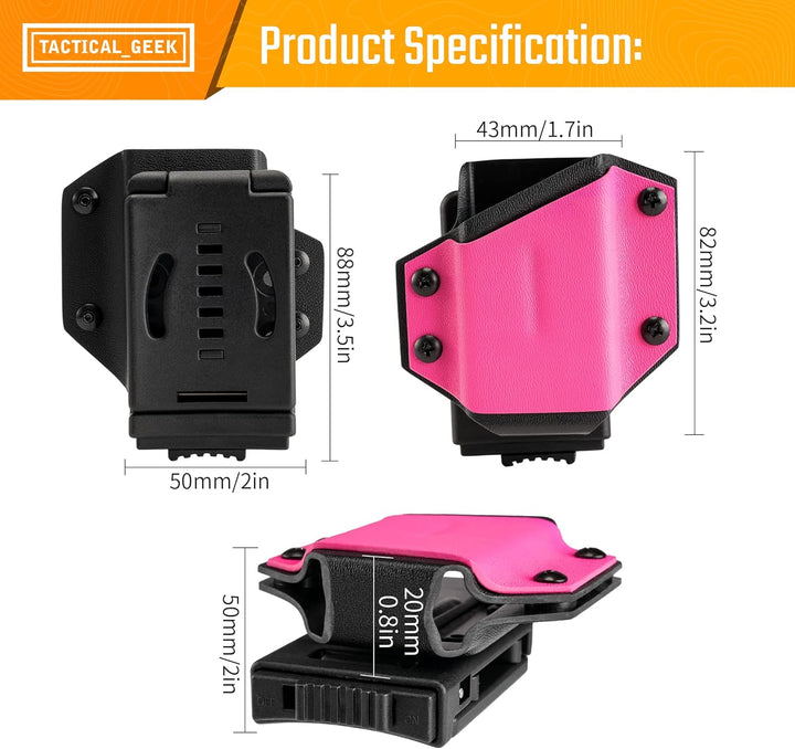 TACTICAL GEEK TGCode G4 Kydex Holster für LEATHERMAN Multitool, mit Einstellbare Spannung, Passend f