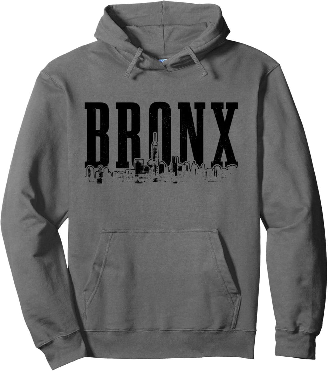 Bronx New York City Skyline NYC Jahrgang NY Pullover Hoodie