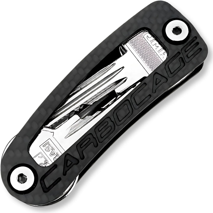 CARBOCAGE KEYCAGE - Key Organizer Carbon - Schlüsselorganizer - Schlüsselbund bis zu 14 Schlüssel