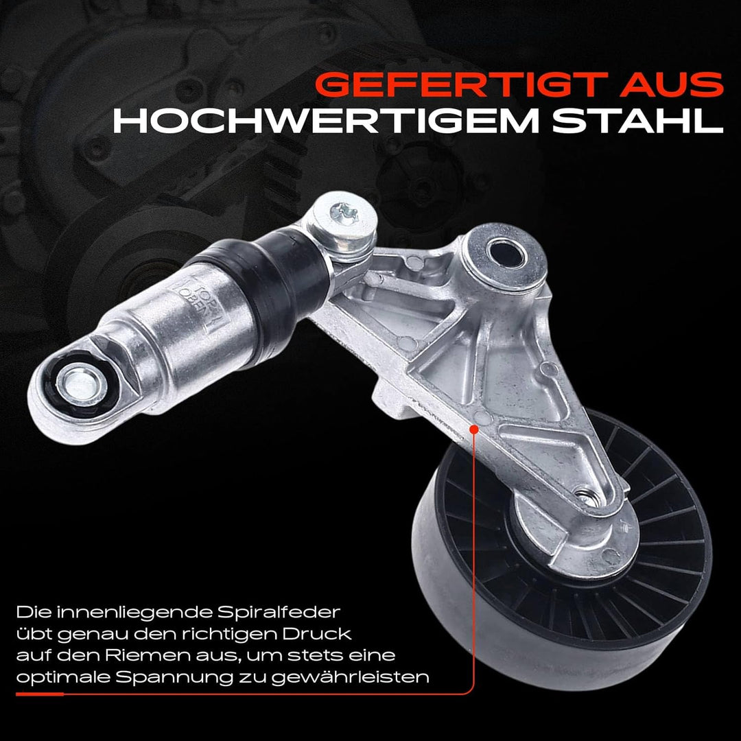 Frankberg Spannrolle Riemenspanner für Astra G Frontera B Omega B Signum Vectra B/C Zafira A 9-3 Die