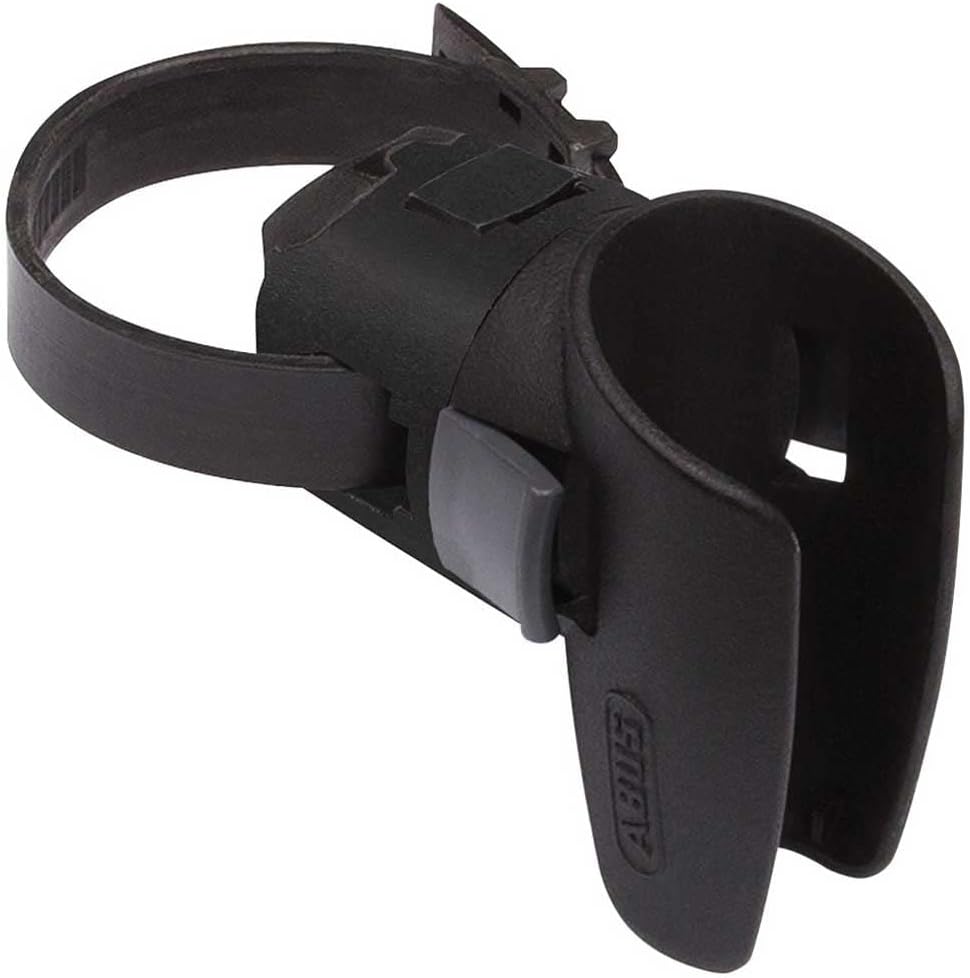 ABUS Panzerkabelschloss Steel-O-Flex Tresorflex 6615C + SCLL-Halterung - Zahlenschloss aus Stahlkabe