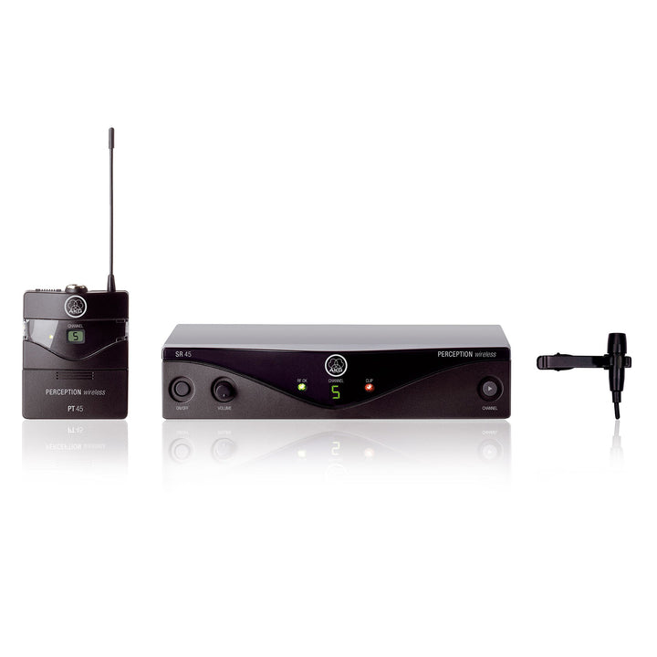 AKG WMS45 Wahrnehmung Wireless Presenter-Set mit Clip-System, WMS45 Perception Presenter Set WMS40 -