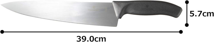 Victorinox Swiss Classic, Profi Tranchiermesser, Extra Scharfe Klinge, gerader Schliff, 25 cm, Kunst