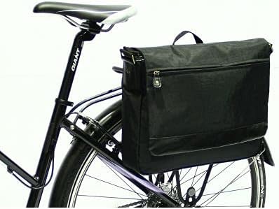 HAPOG Messenger Schwarze Tasche Mit Schulterriemen Im Portap