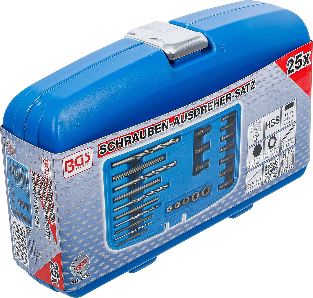 BGS 8462 | HSS Schraubenausdreher-Satz | 25-tlg.