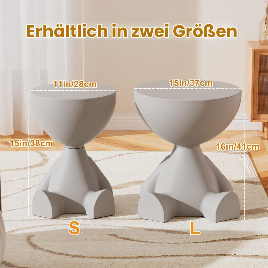 Beistelltisch, runder Couchtisch, süsser Sofa-Beistelltisch, Nachttisch, Kleiner Beistelltischs mit