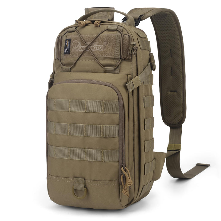 Mardingtop 18L Taktischer Rucksack für Herren mit abnehmbaren Schultergurten Vielseitiger 3-in-1 Ruc