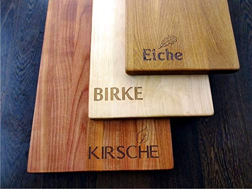 Personalisiertes Schneidebrett mit Monogramm | Handgefertigt Holzbrett | Frühstücksbrettchen | Hochz
