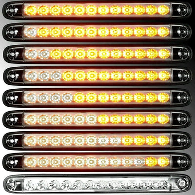 MelTruck® 2x LED Dynamischer Blinker LKW PKW Anhänger Wohnwagen 12V 24V Blinkleuchte SET