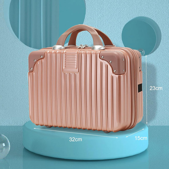 Balakaka Kosmetikkoffer Wasserdicht Schminktasche Leichter Handgepäck Beauty Case mit Handgriff und