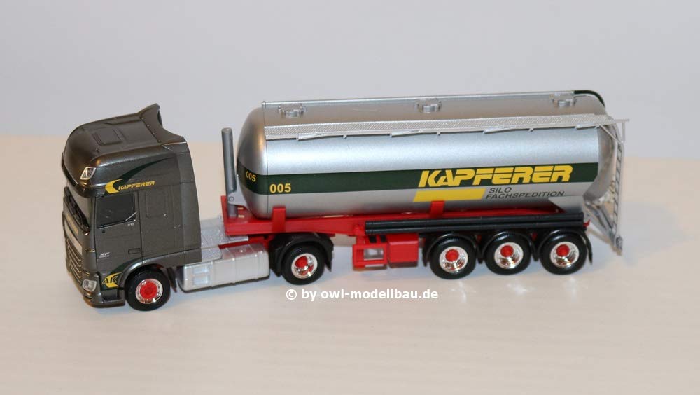 herpa 308076 Trucks Fahrzeug DAF XF SSC Silo-Sattelzug Anton Kapferer