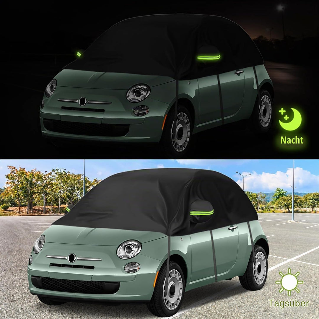 Autoabdeckung Ersatz für FIAT 500 VW Up Toyota Aygo Kia Picanto Citroen C1, Universelle Sonnenfest H