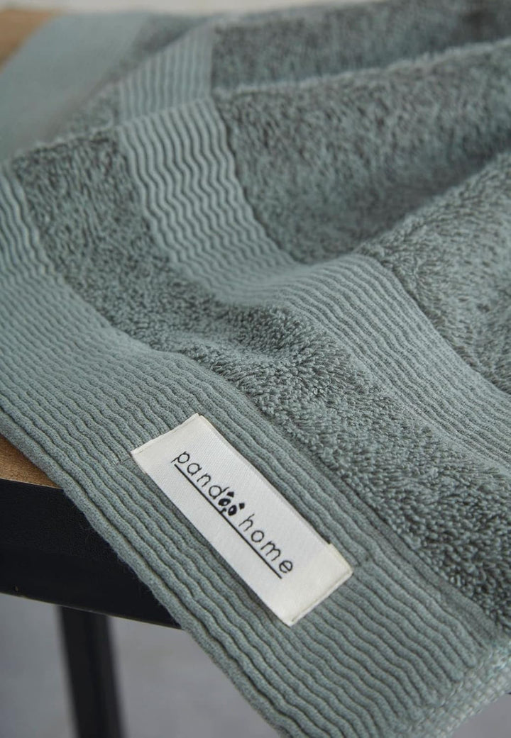 PandaHome Handtuch Set aus Baumwolle - 2 Badetucher, 2 Handtücher - 100% Baumwolle Towel, Schnelltro