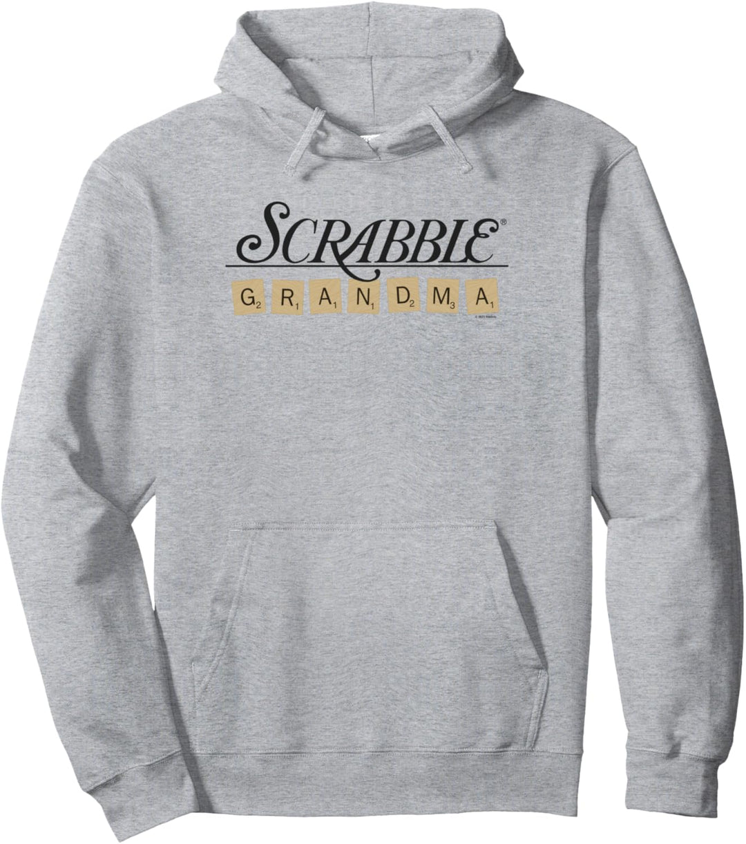 Scrabble Grandma Tiles Pullover Hoodie