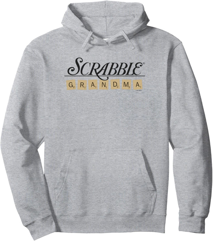 Scrabble Grandma Tiles Pullover Hoodie