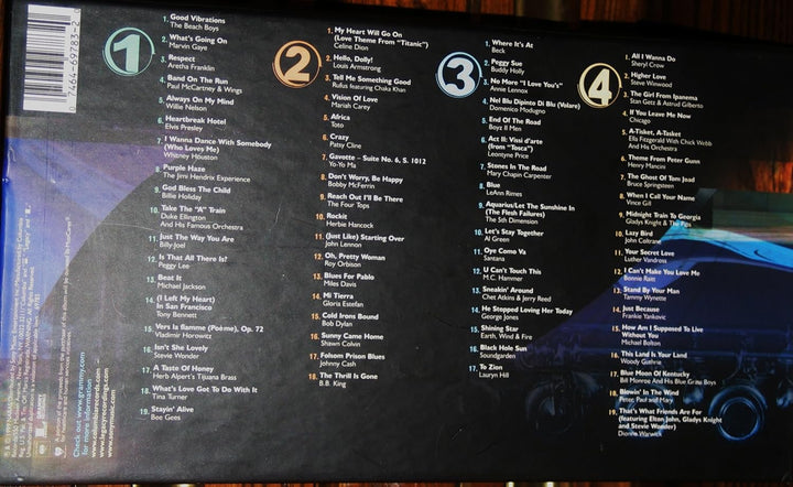 The Ultimate Grammy Box, Audio-CD