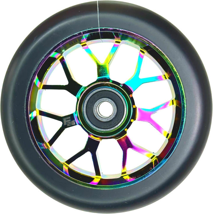 Fantic26 Spy7 Stunt Scooter Rolle I Trick I Tret I Kinder I Roller I Wheel I 110mm I ABEC 11 I Schne