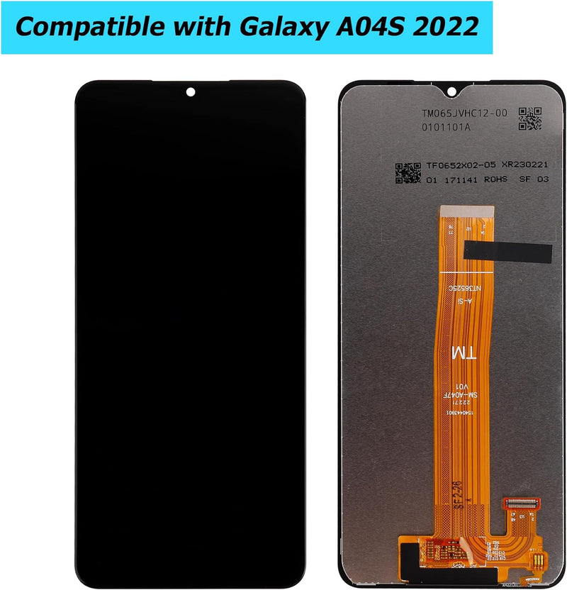 Neue Vvsialeek LCD Touchscreen Digitizer Assembly Ersatz für Galaxy A04S 2022, für SM-A047F Digitize