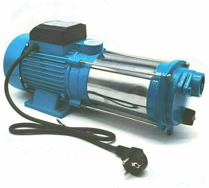 Wasserpumpe 5-stufige Kreiselpumpe 1300W Hauswasserwerk 4000 l/h Max. Förderhöhe: 98m; Max. Druck: 9