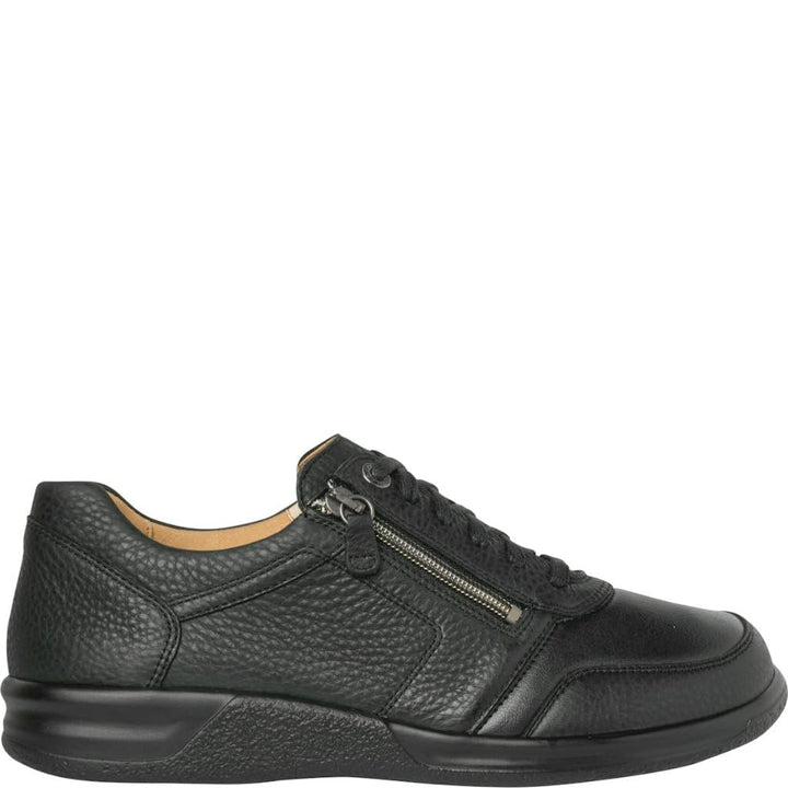 Ganter Herren Kurt-K Sneaker, schwarz, 42 EU Weit
