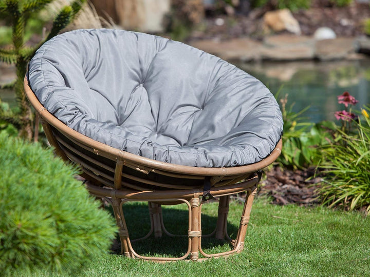 PillowPrim Polster für Papasansessel, Auflage, Ersatzpolster Papasan D 114 cm, Bodenkissen gepolster