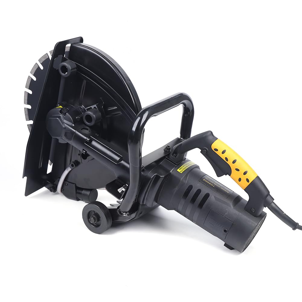 3200W Schlitzmaschine, 220V Elektrisch Betonschneider Trennschleifer Fugenschneider, Mauernutfräse S