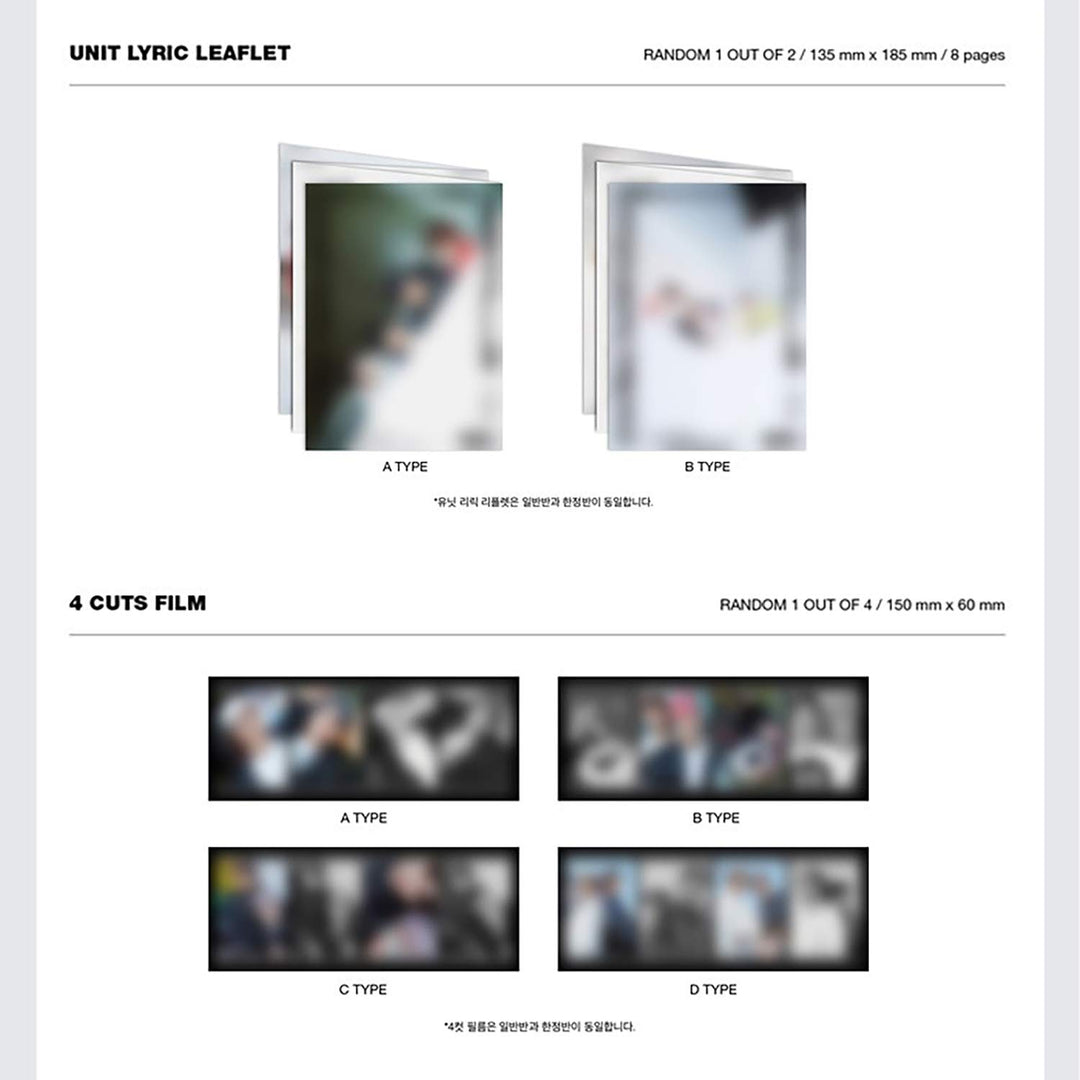 STRAY KIDS 1st Album - GO生 [ Standard ver. / A Type ] CD + Photobook + Photocards + Unit Lyric Leafl
