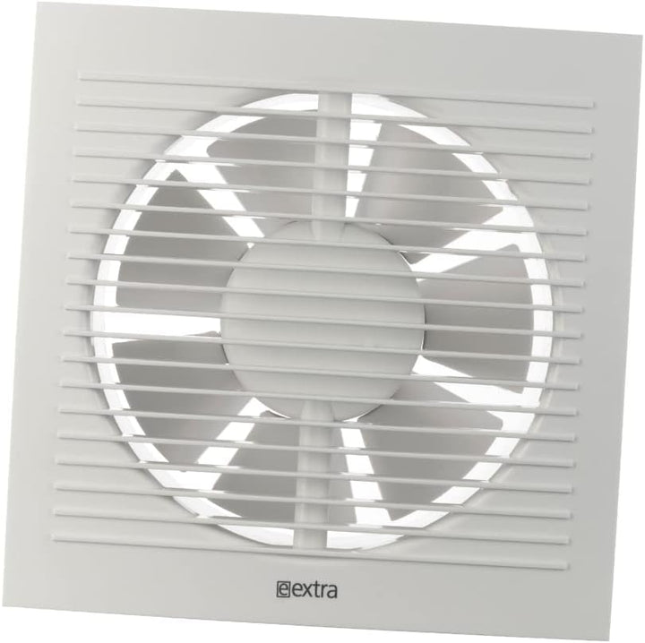 EUROPLAST Ø 150mm Wandventilator Lüfter Abluft Ventilator Küche WC Bad - Badlüfter Fan - Kunststoff
