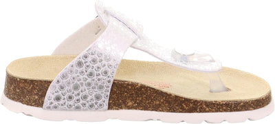 Superfit Girl's Fussbettpantoffel Mule 24 EU Weiss 1010, 24 EU Weiss 1010