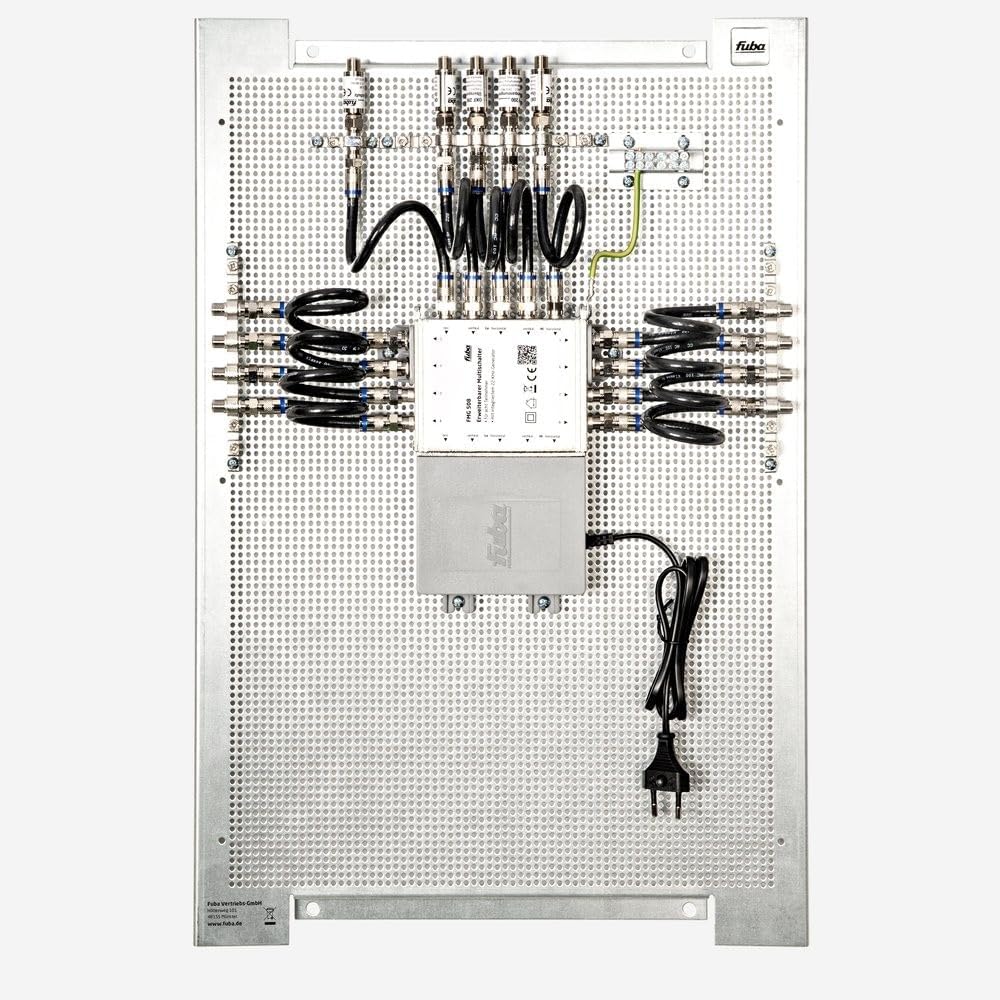 Fuba FMP 508 SL Multischalter-Paneel | Multischalter 8 Teilnehmer, EIN Satellit, komplett vormontier
