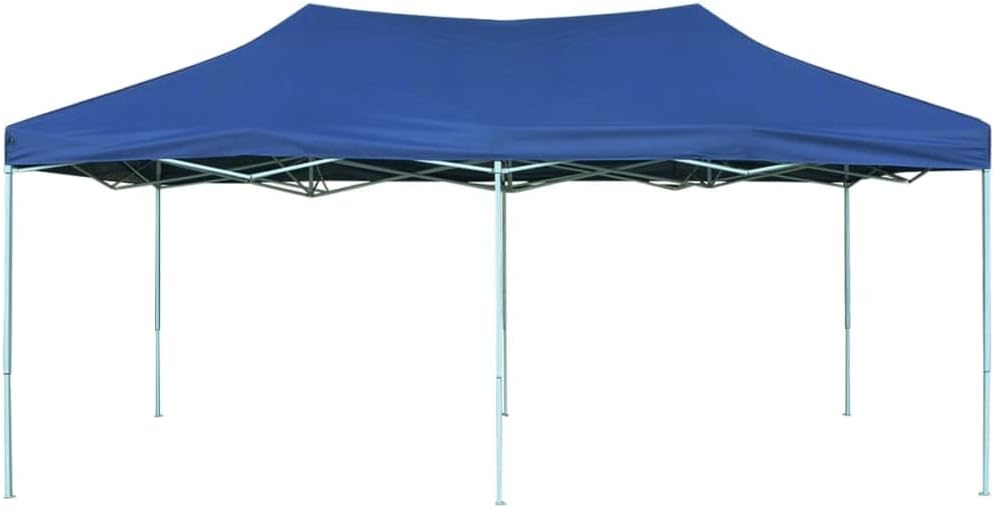 vidaXL Falt Pavillon 3x6 m Blau Partyzelt Festzelt Gartenzelt Pavillion Zelt One size Blau, One size