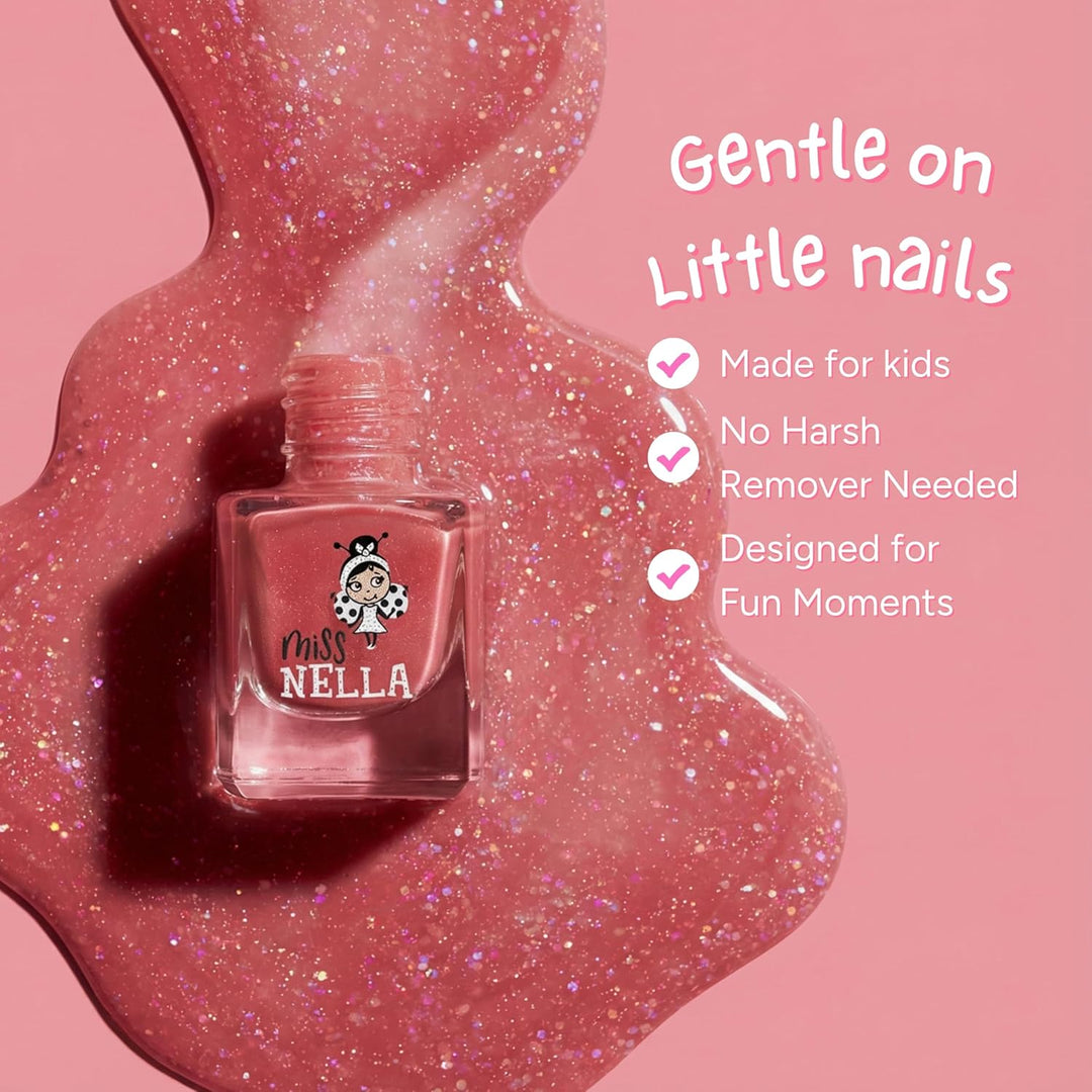 MISS NELLA Kosmetiktasche, Girly Mädchen Kosmetikartikel. Perfekt für Ihre kleine Prinzessin, spiele