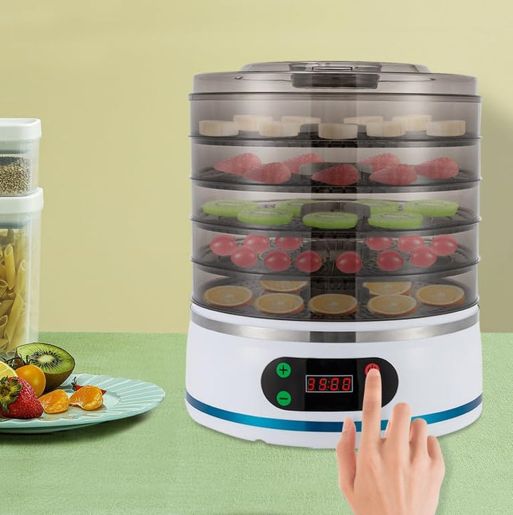 350W Food Dehydrator 5 Etagen Trockengestelle Beef Jerky Gemüse & Obst Dehydrator mit LED Anzeige 35