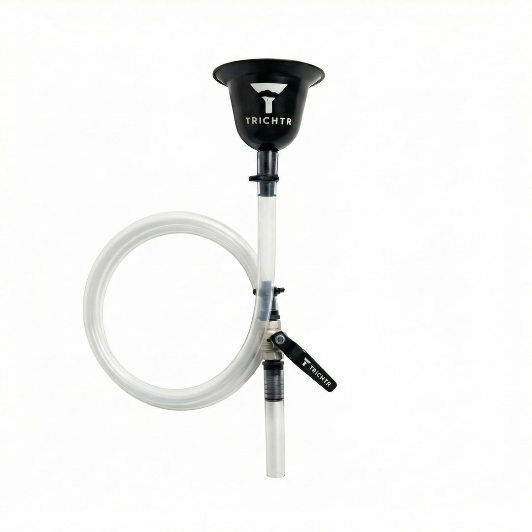 Striker – Premium Bierbong & Biertrichter mit Edelstahl-Kugelhahn – Beer Bong für JGA, Festivals & P