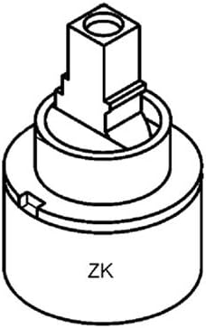 Kludi 7480500-00 Kartusche für Einhandmischer und Niederdruck 35 mm