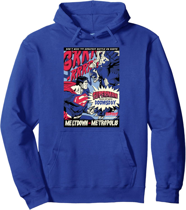 Superman Meltdown Pullover Hoodie