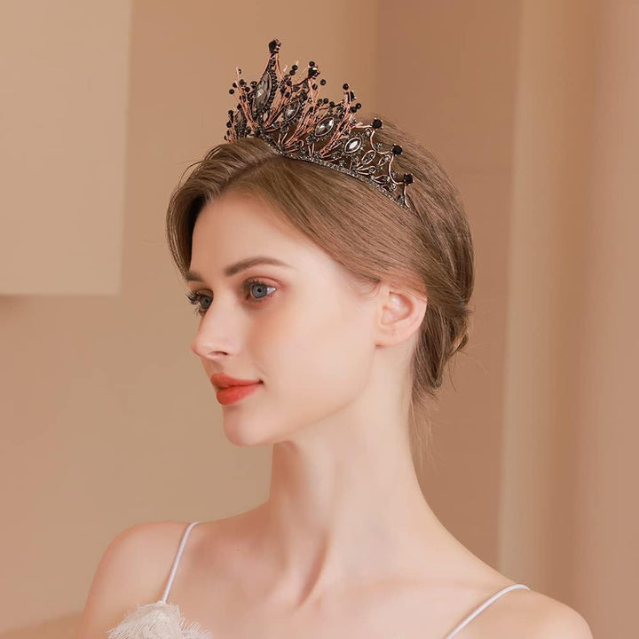 Tiara Kristallkrone für Bridal, Prinzessin Diadem Hochzeit Tiara Crown für Hochzeit Abschlussbälle P