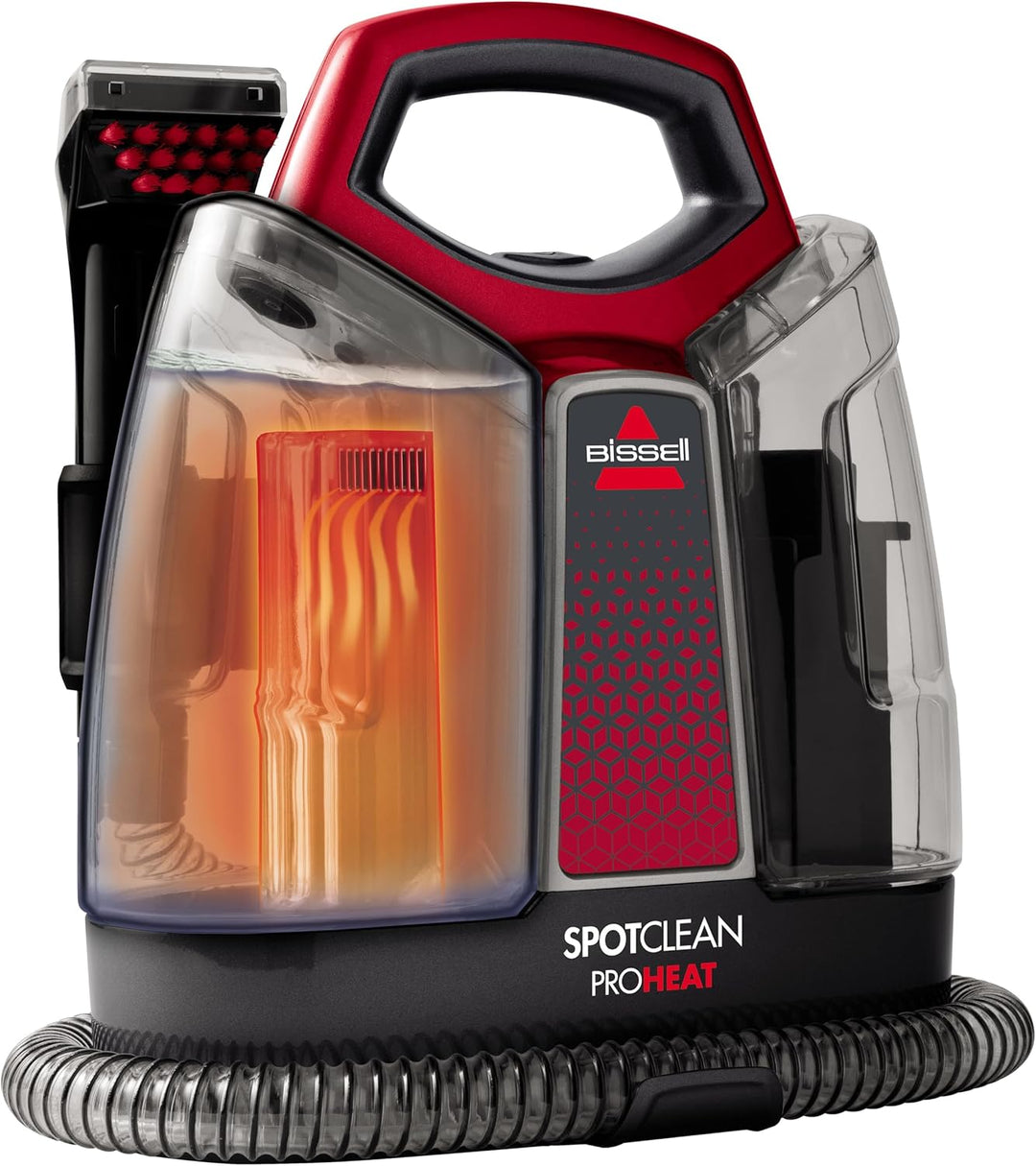 BISSELL SpotClean ProHeat | Fleckenreiniger für Teppiche, Vorleger, Polster, Treppen und Autos | Ent