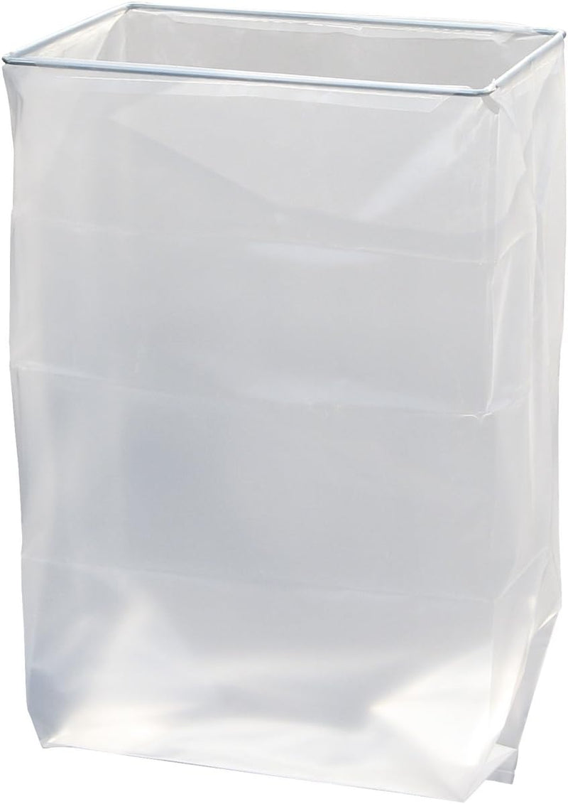IDEAL 9000030 Dauerplastiksack, transparent, 50 Stück
