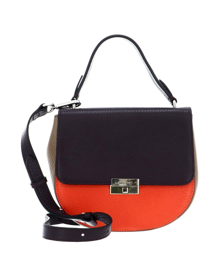 DECADENT June Small Top Handle Plum/Tomato/Sand