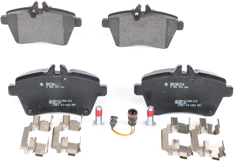 Bosch BP1323 Bremsbeläge - Vorderachse - ECE-R90 Zertifizierung - vier Bremsbeläge pro Set