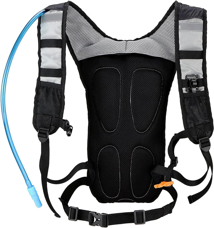 B-RACE Unisex – Erwachsene Maxi WASSERRUCKSACK MIT PORTALTASCHE. 2LT, BLAU