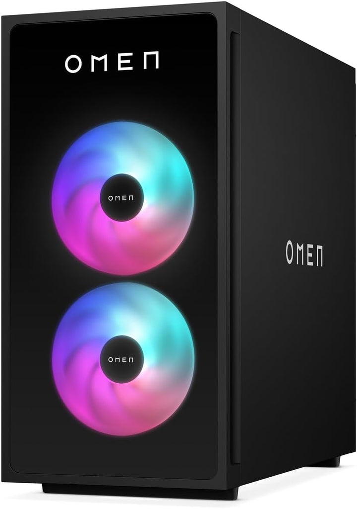HP Omen GT16-0274ng 35L Gaming Desktop PC, AMD Ryzen 7 8700F, 32 GB DDR5-SDRAM, 1 TB SSD, NVIDIA GeF