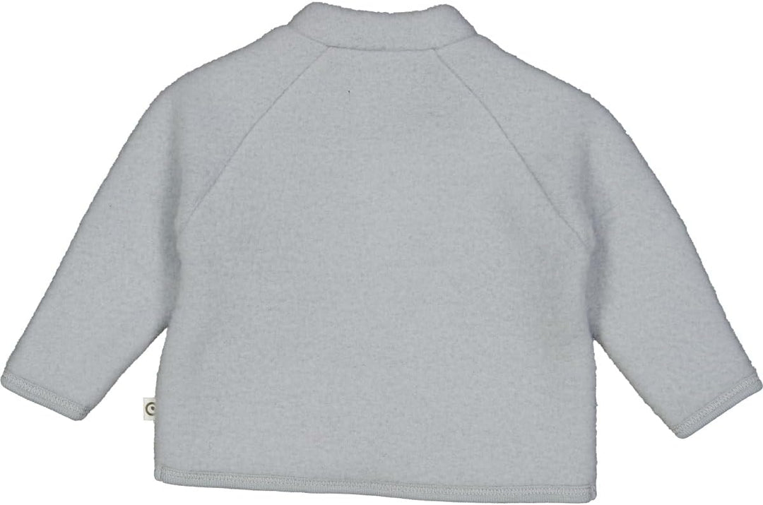 müsli Baby-Jungen Woolly Fleece Jacket 68-74 Jasmin Blue, 68-74 Jasmin Blue