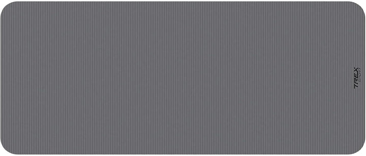 TREX SPORT Gymnastikmatte extra dick und weich | Fitnessmatte 190x80x1cm mit Tragegurt | Yogamatte r