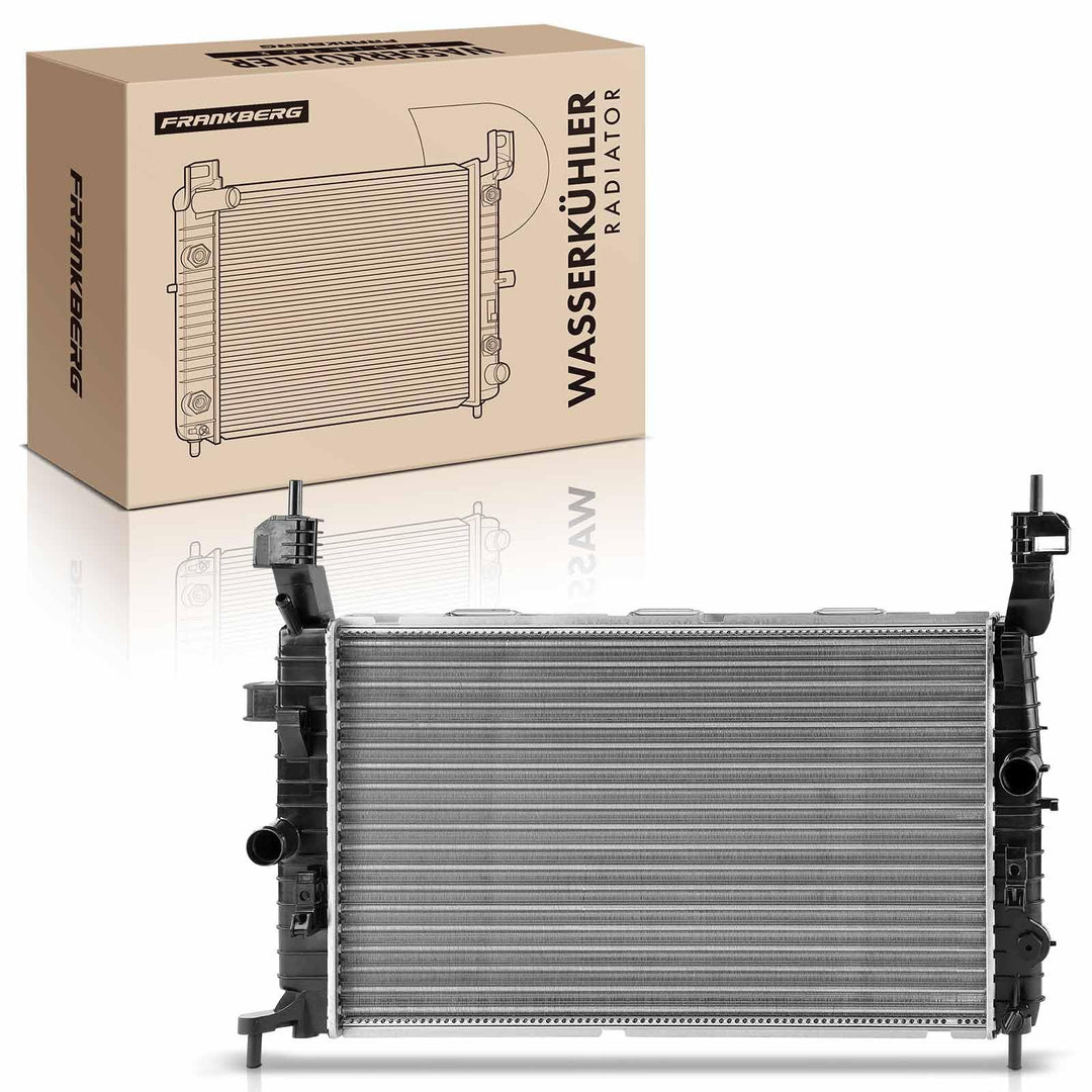 Frankberg Kühler Wasserkühler Motorkühler Schalt-/optional Automatikgetriebe Kompatibel mit Meriva X
