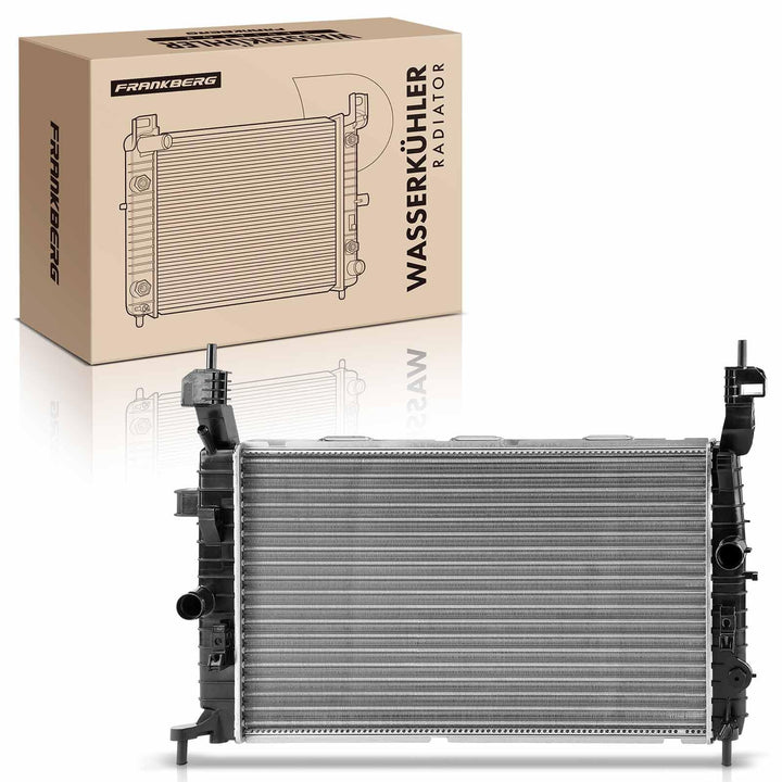 Frankberg Kühler Wasserkühler Motorkühler Schalt-/optional Automatikgetriebe Kompatibel mit Meriva X