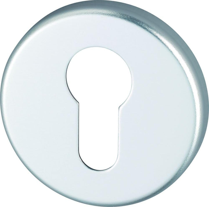ABUS Tür-Schutzrosette RH414 F1, für Holztüren, aluminium, 30443 15 mm, 15 mm